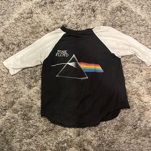 1987 PINK FLOYD CONCERT 🎵 TOUR BAND RAGLAN TEE T SHIRT UNISEX VINTAGE